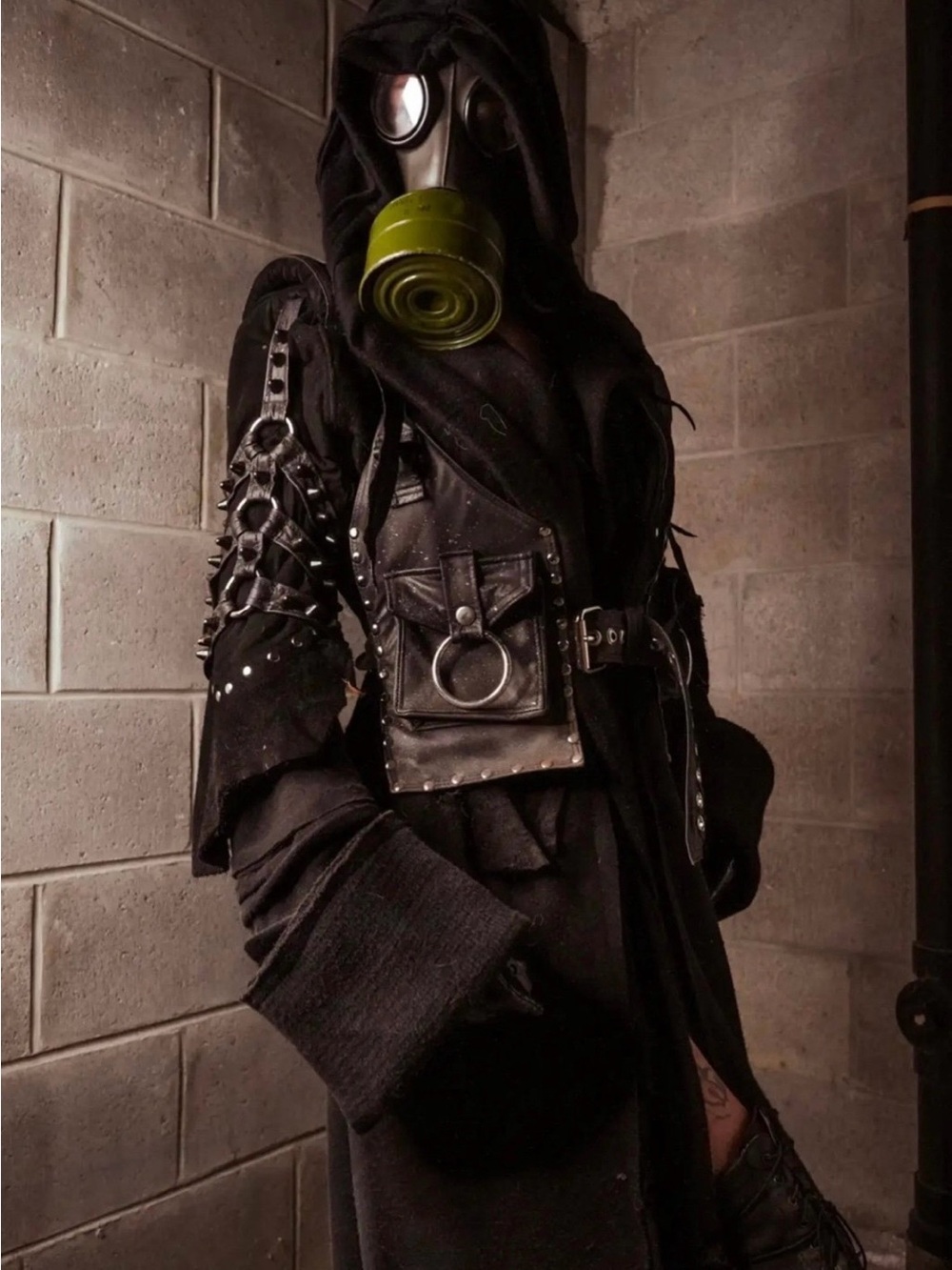 TOXIC VISION one of a kind trench